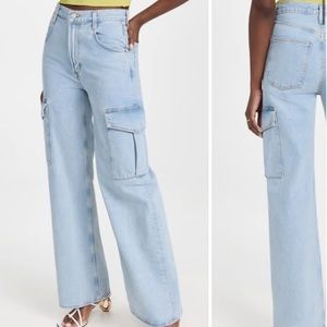 Agolde Minka Cargo Denim